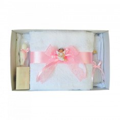 Trusou botez dantela roz si ingeras Denikos&reg; 433
