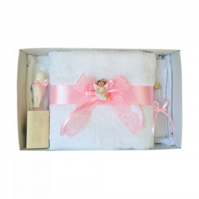 Trusou botez dantela roz si ingeras Denikos&amp;reg; 433 foto