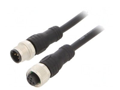Cablu Conectare M12 5-Pin 6m PVC IP67 IP69K foto