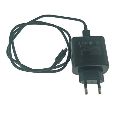 Set incarcator retea 45W, PD, cu port USB-C si cablu cu conectori USB-C , 10451, negru foto