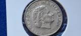 OLANDA 1 GULDEN 1957 XF argint, Europa