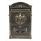 Cutie postala, auriu antic, 26x9x41 cm