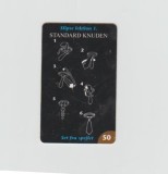 bnk card Cartele telefonice - Danemarca - Tele Danmark - Tdc Definitive - Tieknot - Standard - Tel:TDD020