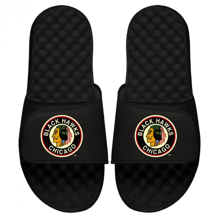 Chicago Blackhawks papuci de copii Vintage Logo - 5