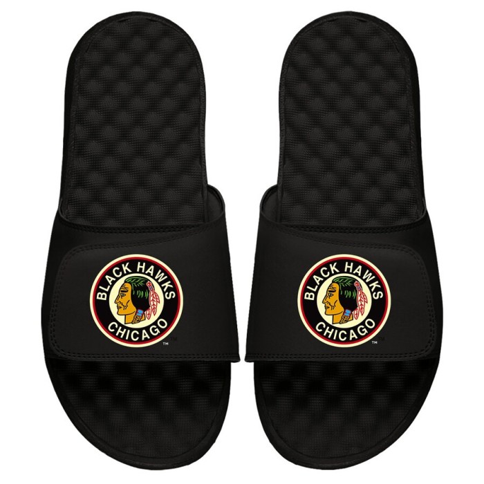 Chicago Blackhawks papuci de copii Vintage Logo - 5