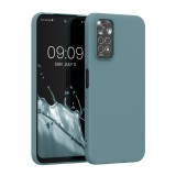Husa Kwmobile pentru Xiaomi Redmi Note 11/Redmi Note 11s, Silicon, Verde, 57368.207