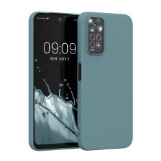 Husa Kwmobile pentru Xiaomi Redmi Note 11/Redmi Note 11s, Silicon, Verde, 57368.207