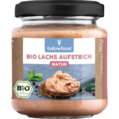 Pasta de Somon Natur Eco 110 grame Followfish foto