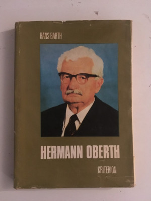 Herman Oberth/Kriterion/autor Hans Barth/limba germana/1974 foto