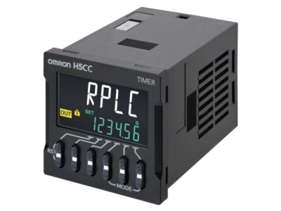 Timer OMRON SPDT 24-240V AC/DC soclu 45x45mm 11 pini IP20 foto