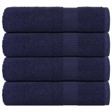 Prosoape de baie 4 buc Bleumarin 100x150cm 360 g/m&sup2; 100% bumbac