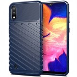 Husa TPU OEM Thunder Tough pentru Samsung Galaxy A10 A105, Bleumarin