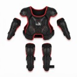 Cumpara ieftin Set Armura Protectie Ajustabila Copii si Tineri Vesta Cotiere si Genunchiere Ajustabile pentru Moto Cross Bicicleta Trotineta Role Ski , Marimea L
