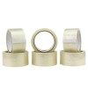 Banda adeziva solvent, scoth pentru ambalare, rola 48 mm x 60 m, transparent, set 6 buc, Oem