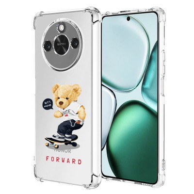 Husa antisoc pentru honor x9c smart, airbag pro, let&amp;acirc;s move forward foto