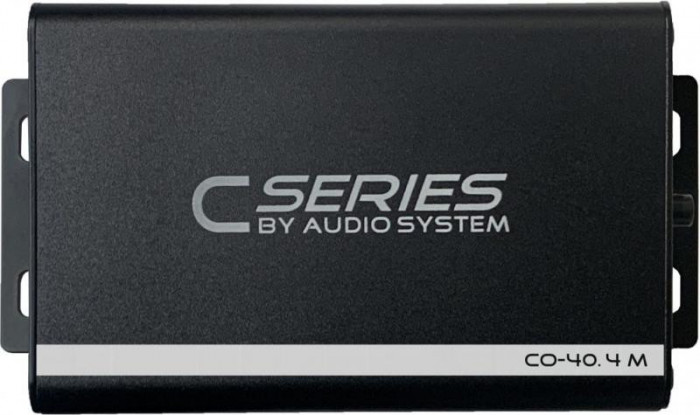 Amplificator Audio-Systems CO-40.4 M, 4 x 60 watts, micro, in 2 sau 4 ohm, clasa D CarStore Technology