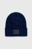 Alpha Industries căciulă X-Fit Beanie culoarea bleumarin 168905.07-rep.blue