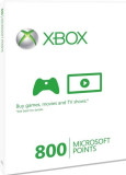 Xbox LIVE 800 Microsoft Points