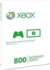 Xbox LIVE 800 Microsoft Points foto
