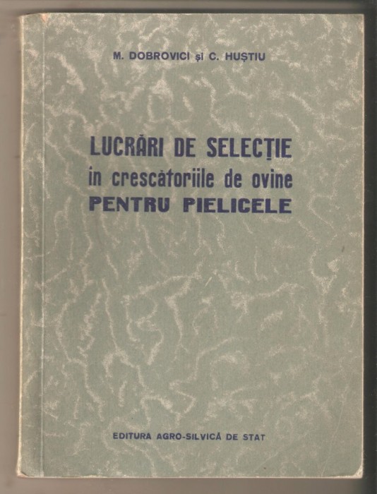 Lucrari de selectie in crescatoriile de ovine pentru pielicele