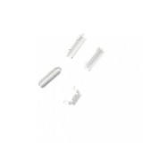 Set Butoane Laterale iPhone 6s Plus, Alb - Banda Flex Volum/Power/Mute