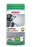 Cumpara ieftin Servetele umede pentru curatare suprafete plastic, efect mat, Sonax, 25buc