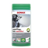 Servetele umede pentru curatare suprafete plastic, efect mat, Sonax, 25buc