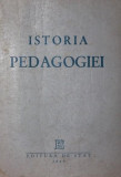 ISTORIA PEDAGOGIEI