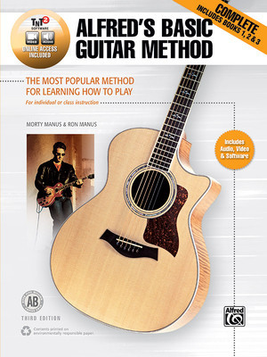 Alfred&amp;#039;s Basic Guitar Method, Complete: The Most Popular Method for Learning How to Play, Book, DVD &amp;amp; Online Audio, Video &amp;amp; Software foto