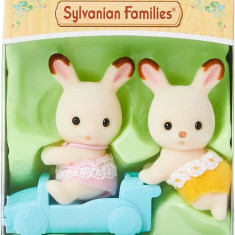 Figurine Sylvanian Families-Gemenii Iepurasi Chocolate