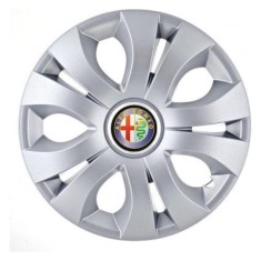 Set 4 Capace Roti Autohelix MSA&reg; potrivite jantelor de 14 inch, Compatibil Cu Alfa Romeo, model Top Gray