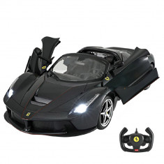 Masinuta cu telecomanda Rastar Ferrari LaFerrari Aperta, 1:14, Negru