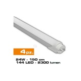 Bec LED cu 4 tuburi lumină albă 150 cm 24 W MONDO pentru frigider Compatibil