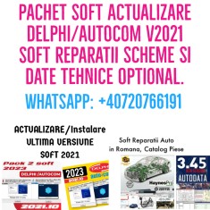 Pachet soft autocom delphi 2021/autodata 3.45 foto