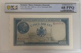 5000 lei Dec 1945 PCGS68 UNC top pop bancnota gradata
