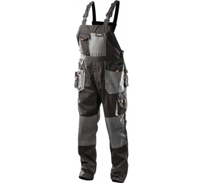 Pantaloni de lucru cu bretele NEO,S foto