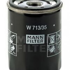 Filtru ulei MITSUBISHI COLT VI (Z3, Z2) (2002 - 2012) MANN-FILTER W 713/35