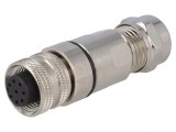Mufă M12 Mamă 8 PIN IP67 pentru DeviceNet / CANopen