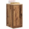 vidaXL Dulap Garaj Lemn Vechi 40x51x85cm, Lemn Masiv Pin, Maro, Depozitare Scule, Atelier, Garaj
