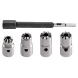 Set freze pentru curatat si reconditionat scaun injectoare motor diesel (seat cutter set)