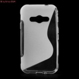 Husa Silicon Transparenta S-Line HTC Desire 620 / 820 Mini, Protectie Premium