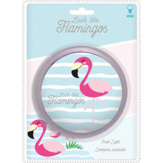 Lampa de veghe Led Flamingo SunCity, 14.5 x 14.5 cm foto