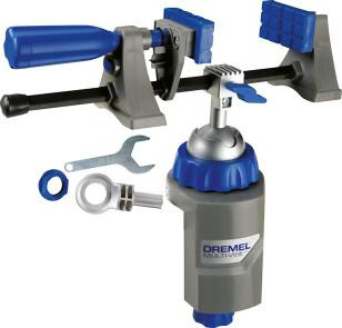 Menghina stationara 3-in-1 BOSCH DREMEL Multi-Vise, clema de sustinere, suport pentru unealta si rotire 360 foto