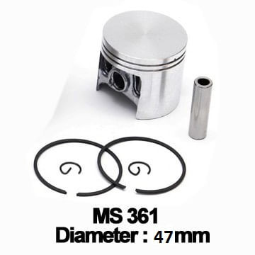Piston complet Stihl: MS 361 (47mm) - PowerTool TopQuality foto