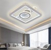 Lustra LED 70W, diamante + patrate, lumina calda/rece/neutra