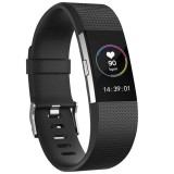 Curea pentru Fitbit Charge 2, marimea L, Negru