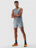 Șort de alergare cu uscare rapidă pentru bărbați - gri, 4F Sportswear