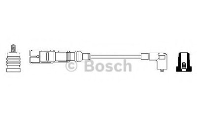 Fisa bujii VW TRANSPORTER IV platou / sasiu (70XD) (1990 - 2003) BOSCH 0 356 912 987 foto