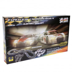 Pista de curse electrica cu 2 masinute, Hot Racing, Furious Challenger