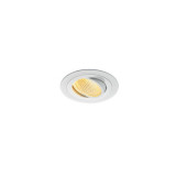 Spot incastrat, NEW TRIA 110 Ceiling lights, white LED, 2700K, round, white, 38&deg;, 16W incl. driver, clip springs,, SLV